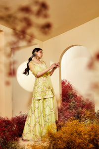Radha Sharara Set – embroidery detail