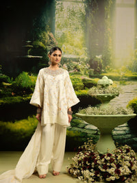 Hansika Choga Set – Cannoli Cream