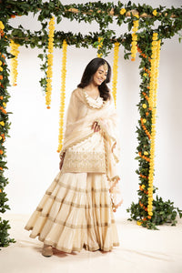 Leyla Kurta Set – Cannoli Cream
