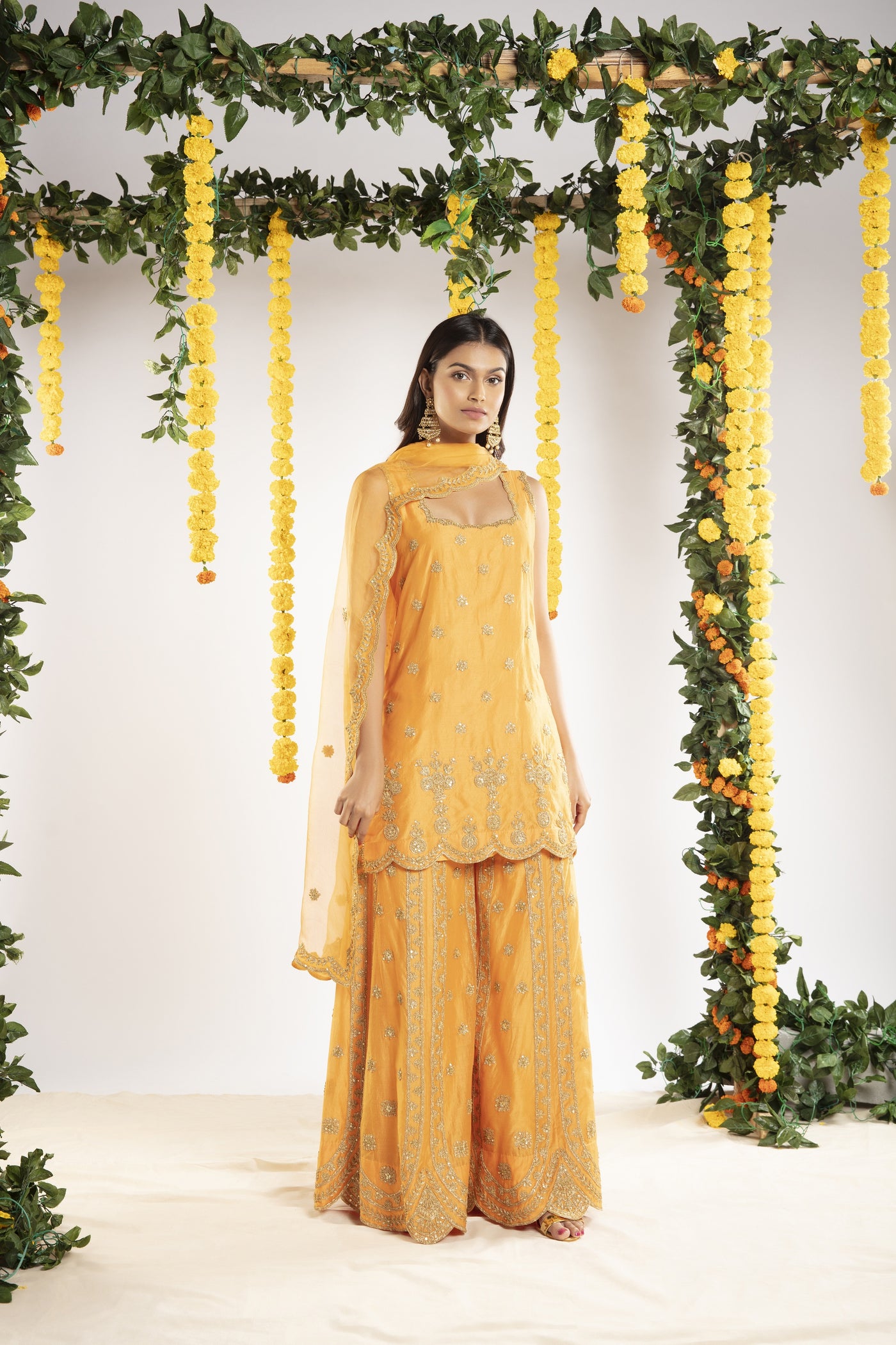 Marigold Kurta Set