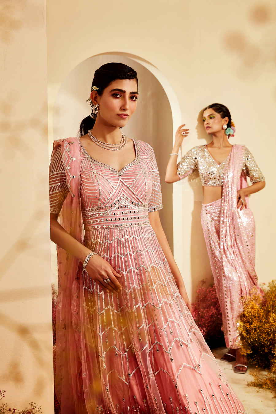 Dia Anarkali Set