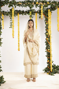 Siya Kurta Set – Cannoli Cream