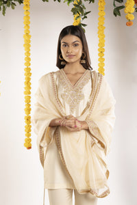 Siya Kurta Set – Cannoli Cream