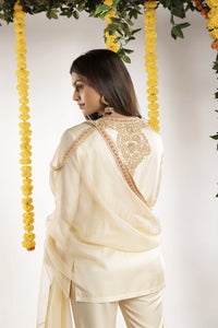 Siya Kurta Set – Cannoli Cream