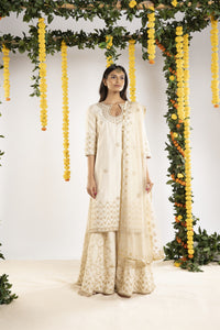 Suhoor Kurta Set – Cannoli Cream