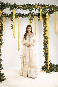 Zoya Kurta Set – Cannoli Cream